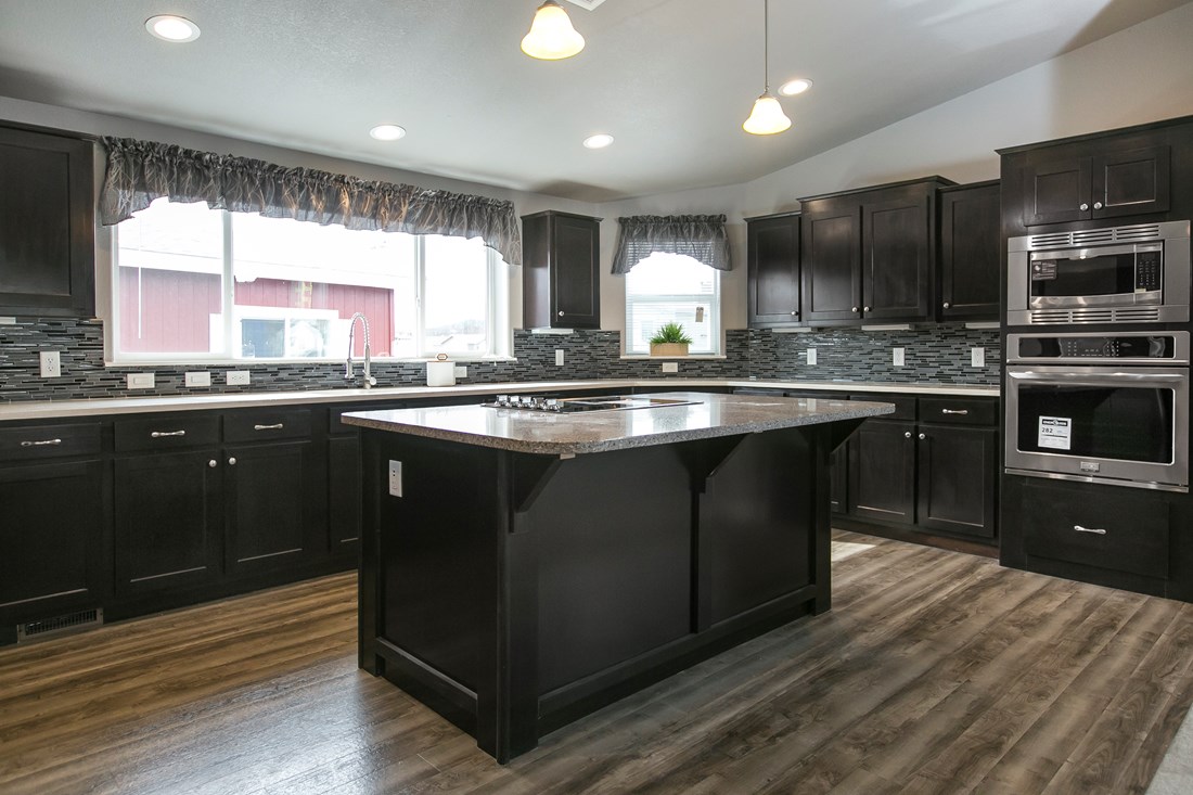 The GSP643K PLATINUM SERIES Kitchen. This Manufactured Mobile Home features 3 bedrooms and 2 baths.