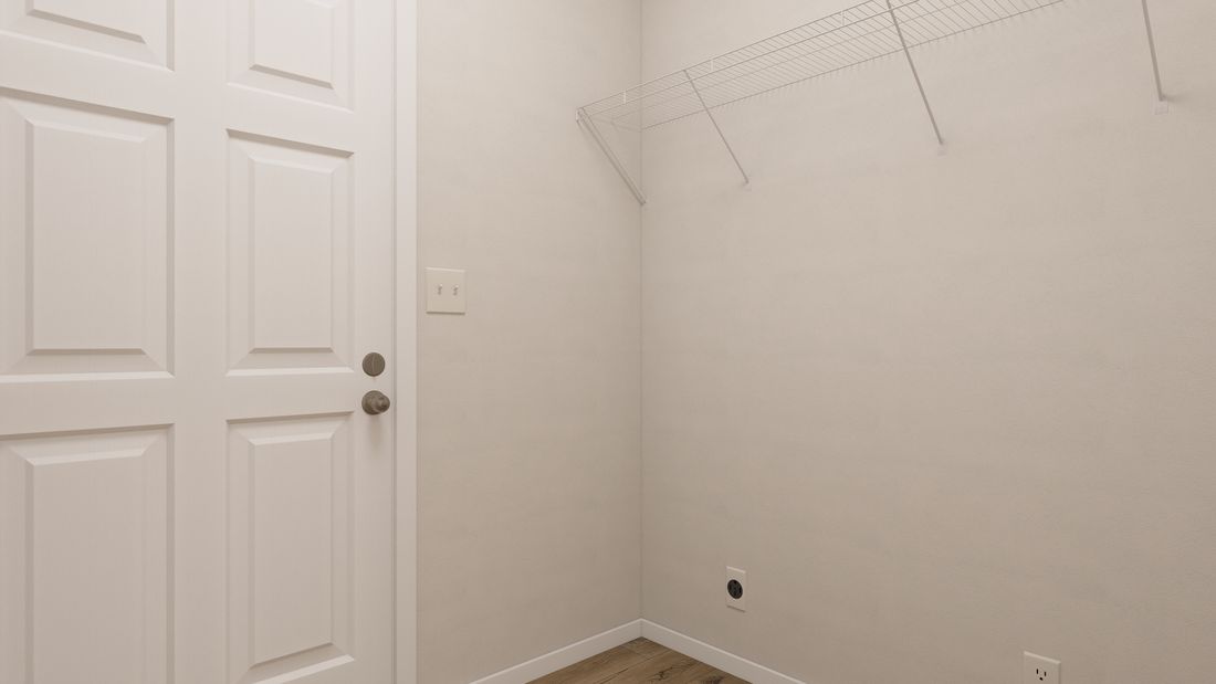 The ING362A MYRTLE              GW Utility Room. This Manufactured Mobile Home features 2 bedrooms and 2 baths.
