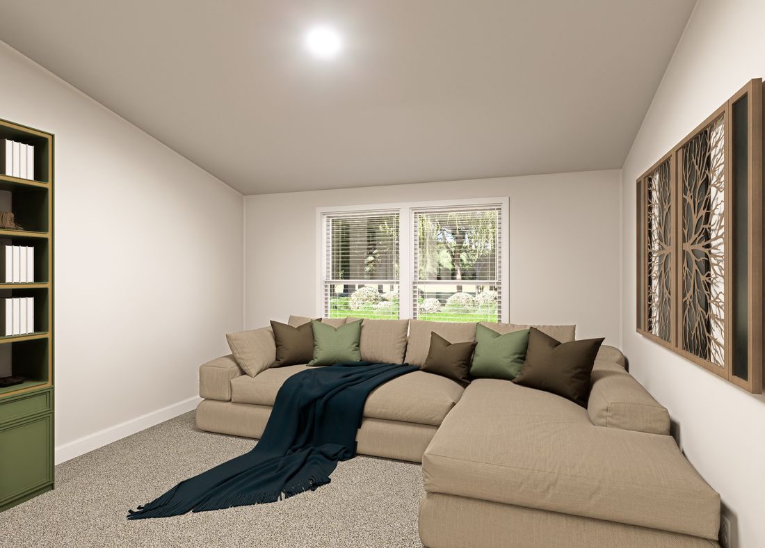 The ING601K WHITE PINE          GW Family Room. This Manufactured Mobile Home features 3 bedrooms and 3 baths.
