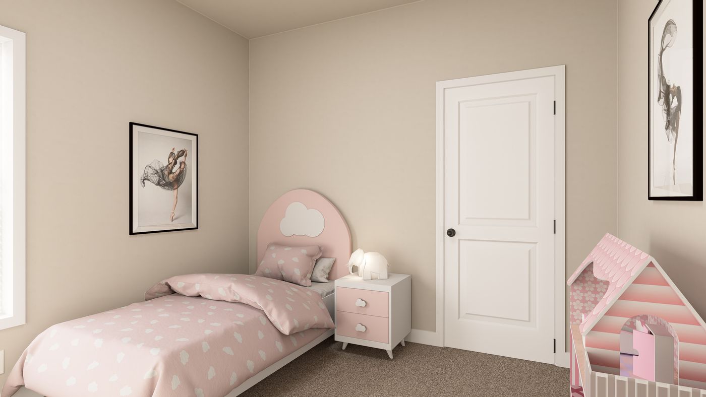 The ING764G WEEPING WILLOW GW Bedroom. This Manufactured Mobile Home features 4 bedrooms and 2 baths.